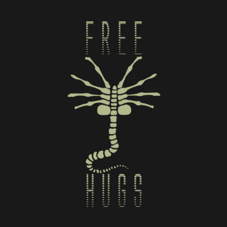 Free Hugs Alien facehugger