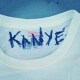 Kanye West white t-shirt funny